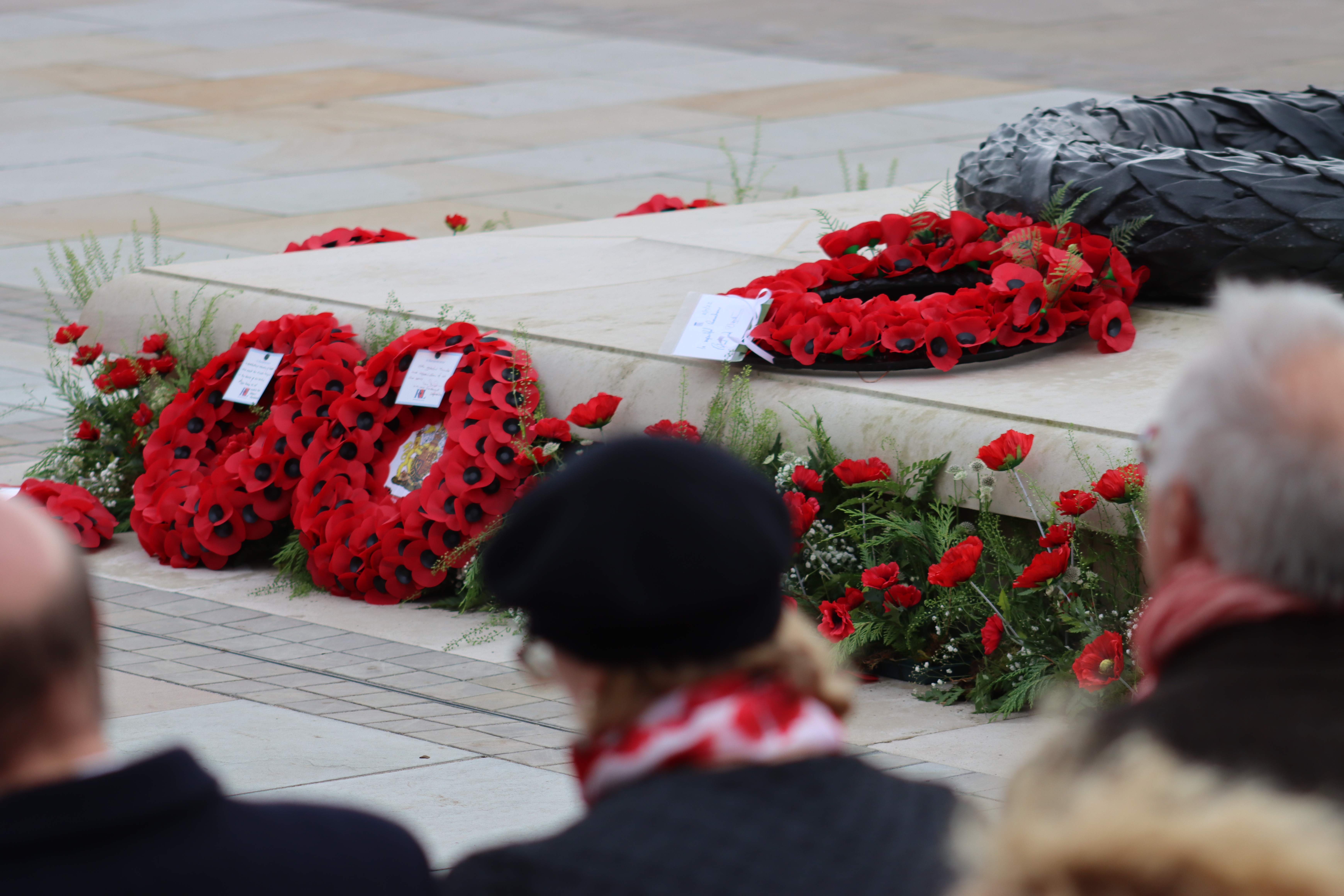 Poppy Wreaths laid at Armistice Day 2022
