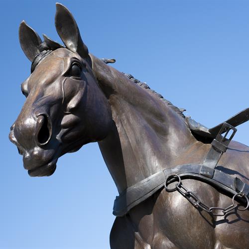 Free Spirit Horse Memorial Bronze Sculpture