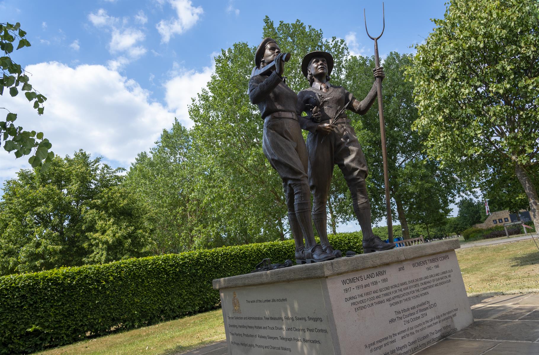 Women's Land Army and Timber Corps Memorial 