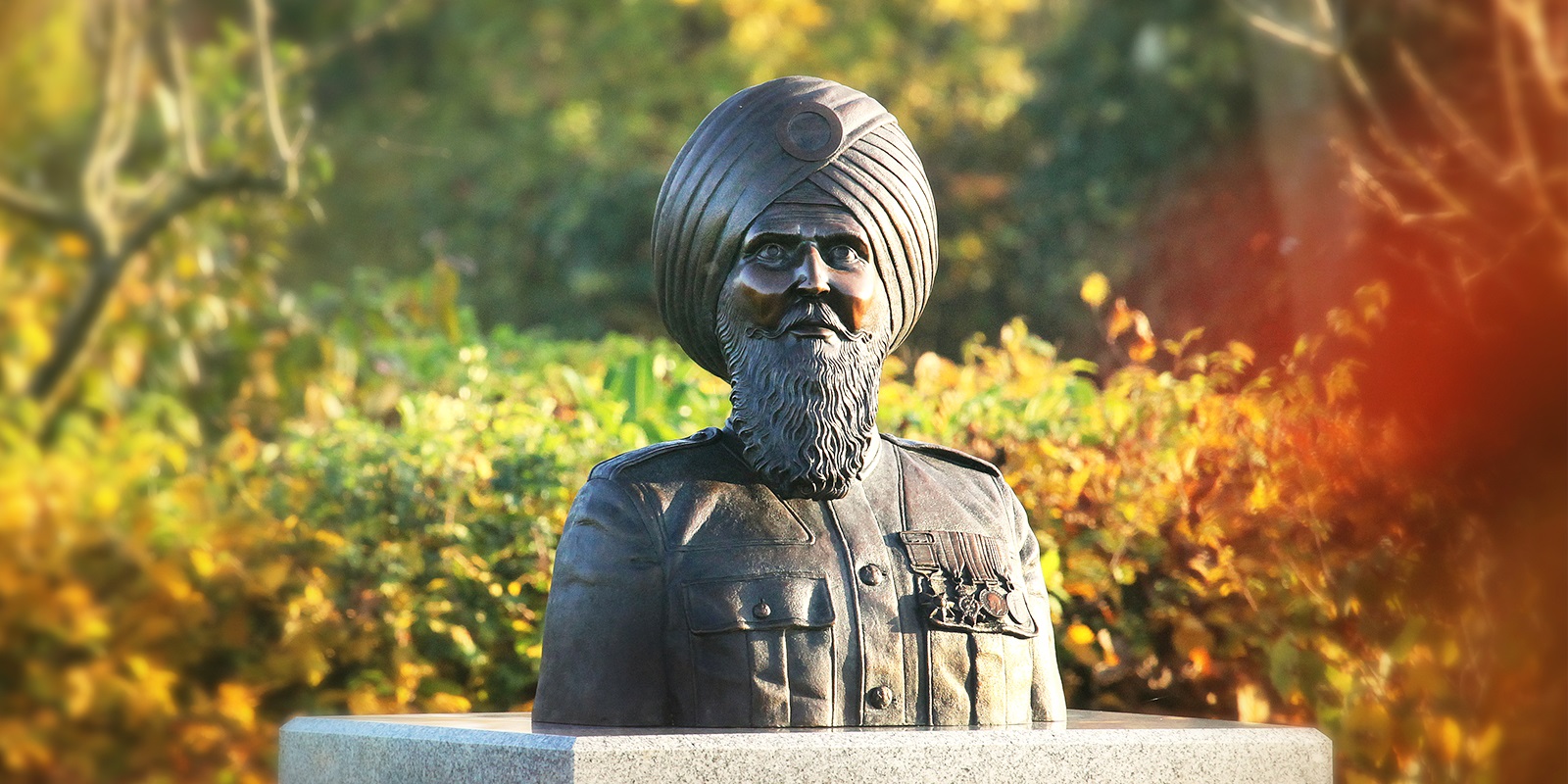 WWI Sikh Memorial at the National Memorial Arboretum